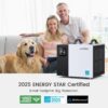 Waykar 70 Pint Energy Star Crawl Space Dehumidifier with Pump & Drain Hose for Basements, Commercial & Water Damage Spaces up to 5000 Sq. Ft., Compact, Strong Dehumidification, 5-Year Quality Coverage