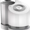 Vornado EV100 Evaporative Whole Room Humidifier with SimpleTank, Easy-Fill, 1 Gallon Capacity, 2 Speeds, Electronic Humidistat, Antimicrobial Treated Wick, Perfect for Home, Bedroom, and Living Room