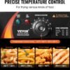 VEVOR Commercial Deep Fryer, Dual Tank 3000W Electric Countertop Fryer with Basket, 2 x 9.1Qt/8.6L Double Stainless Steel Oil Fryer, with Temp Control & Overheat Protection, for Kitchen Restaurant Use