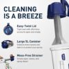 Polaris Cyclonic XL Leaf Catcher, Universal Fit & Easy to Install for Suction Cleaners, Advanced Cyclonic Action for Increased Cleaner Performance