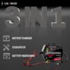 Schumacher Electric 8 Bank, 6V / 12V Battery Charger Station - Multi-Bank Charger for AGM, Gel, LFePO4 & Deep-Cycle Units - Automatic Charging, Microprocessor-Controlled - DSR127