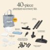 Dupray Neat Plus Steam Cleaner, Multipurpose Steamer for Floors, Grout & Upholstery, Chemical-Free Cleaning, Fast Heat-Up, 40-Piece Accessory Kit Dupray Neat Plus Steam Cleaner, Multipurpose Steamer for Floors, Grout & Upholstery, Chemical-Free Cleaning, Fast Heat-Up, 40-Piece Accessory Kit