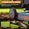 SENIX Lawn Mower, 20" 144 cc Push Mower Gas, 4-Cycle Engine Walk-Behind Push Lawn Mowers, 3 Position Height Adjustment for 1/4 Acre Small Yard Garden, cortadora de pasto SENIX Lawn Mower, 20" 144 cc Push Mower Gas, 4-Cycle Engine Walk-Behind Push Lawn Mowers, 3 Position Height Adjustment for 1/4 Acre Small Yard Garden, cortadora de pasto
