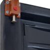 Sunnydaze 72" H Resin Garage Storage Cabinet - Garage Cabinet with Lockable Doors and Adjustable Shelves - Freestanding Utility Storage for Laundry Room, Office, Basement - Shadow