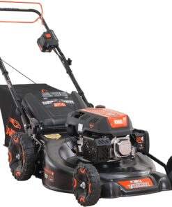 24 in. 201cc Electric Start Select PACE 6 Speed CVT High Wheel RWD 3-in-1 Gas Walk Behind Self Propelled Lawn Mower