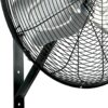 Hurricane 30" Pro Commercial Grade Oscillating Wall Mount Fan, Black - Heavy-Duty All-Metal Corded Electric Air Cooling Unit for Home, Garage, Greenhouse, or Workshop Hurricane 30" Pro Commercial Grade Oscillating Wall Mount Fan, Black - Heavy-Duty All-Metal Corded Electric Air Cooling Unit for Home, Garage, Greenhouse, or Workshop