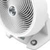Vornado 633DC Energy Smart Medium Air Circulator Fan with Variable Speed Control, White