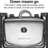 Hamilton Beach Panini Press, Sandwich Maker & Electric Indoor Grill | Floating Hinge Evenly Cooks Any Sandwich | Locking Lid | PFAS-Free Non-Stick 8" x 10" Grids | Chrome Hamilton Beach Panini Press, Sandwich Maker & Electric Indoor Grill | Floating Hinge Evenly Cooks Any Sandwich | Locking Lid | PFAS-Free Non-Stick 8" x 10" Grids | Chrome
