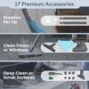 Pure Enrichment PureClean XL Rolling Steam Cleaner – Professional 1.5L Multi-Purpose Heavy Duty Steamer, 17 Accessories, Chemical-Free Deep Cleaning of Floors, Upholstery, Windows, Grout, Cars & More Pure Enrichment PureClean XL Rolling Steam Cleaner – Professional 1.5L Multi-Purpose Heavy Duty Steamer, 17 Accessories, Chemical-Free Deep Cleaning of Floors, Upholstery, Windows, Grout, Cars & More