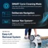 Polaris VRXIQ+ Smart Robotic Pool Cleaner with iAquaLink Control, Extra Long 70' Cable w/Tangle reducing Swivel, Large Debris Canister and 7 Cleaning Modes