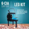 Little Giant 6-CIA 115 Volt, 1/3 HP 2760 GPH Cast Iron Submersible Sump Pump with Extended Leg Kit and Integral Diaphragm Switch, 10-Ft. Cord, Blue, 506162 Little Giant 6-CIA 115 Volt, 1/3 HP 2760 GPH Cast Iron Submersible Sump Pump with Extended Leg Kit and Integral Diaphragm Switch, 10-Ft. Cord, Blue, 506162