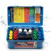 Taylor K2005 High Range Swimming Pool Total and Free Chlorine Bromine Alkalinity Calcium Hardness Base and Acid Demand pH DP Test Kit