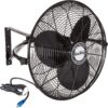 Air King 9020 1/6 HP Industrial Grade Wall Mount Fan, 20-Inch,Black