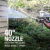 Greenworks 2000 PSI (1.1 GPM Max) Electric Power Washer (25°, 40°, Soap Nozzle) For Use On Decks, Fences, Concrete Patios, Sidewalks & More. Medium-Duty