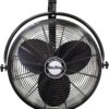 Air King 9020 1/6 HP Industrial Grade Wall Mount Fan, 20-Inch,Black