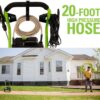 Greenworks 2000 PSI (1.1 GPM Max) Electric Power Washer (25°, 40°, Soap Nozzle) For Use On Decks, Fences, Concrete Patios, Sidewalks & More. Medium-Duty