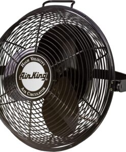 Air King 9314 14-Inch Industrial Grade High Velocity Multi Mount Fan,Black