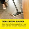 Kärcher Steam Cleaner, Multi Purpose, Power Steamer, Chemical-Free, 40 Sec Heat-Up, for Grout, Tile, Hard Floors, Appliances & More - SC 3 Easy Fix