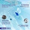 Polaris Vac-Sweep 380 Pressure Inground Pool Cleaner, Triple Jet Powered, 31ft of Hose with a Single Chamber Debris Bag Polaris Vac-Sweep 380 Pressure Inground Pool Cleaner, Triple Jet Powered, 31ft of Hose with a Single Chamber Debris Bag