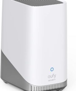 eufy Security HomeBase 3 (HomeBase S380), Smart Hub for eufy Devices | Up to 16 TB Expandable Local Storage, BionicMind AI Facial Recognition, Advanced Encryption, No Monthly Fee