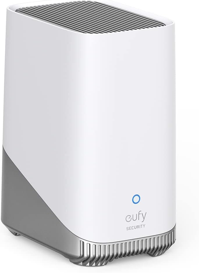 eufy Security HomeBase 3 (HomeBase S380), Smart Hub for eufy Devices | Up to 16 TB Expandable Local Storage, BionicMind AI Facial Recognition, Advanced Encryption, No Monthly Fee eufy Security HomeBase 3 (HomeBase S380), Smart Hub for eufy Devices | Up to 16 TB Expandable Local Storage, BionicMind AI Facial Recognition, Advanced Encryption, No Monthly Fee