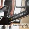 Concept2 RowErg Indoor Rowing Machine - PM5 Monitor, Device Holder, Adjustable Air Resistance, Easy Storage Concept2 RowErg Indoor Rowing Machine - PM5 Monitor, Device Holder, Adjustable Air Resistance, Easy Storage