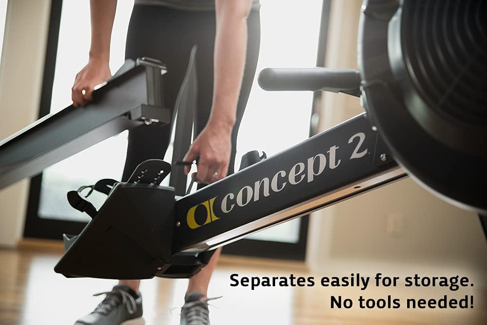 Concept2 RowErg Indoor Rowing Machine - PM5 Monitor, Device Holder, Adjustable Air Resistance, Easy Storage Concept2 RowErg Indoor Rowing Machine - PM5 Monitor, Device Holder, Adjustable Air Resistance, Easy Storage - Image 8