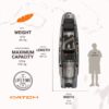 Pelican Catch Mode 110 Kayak with Rudder Pelican Catch Mode 110 Kayak with Rudder
