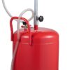 VEVOR 20-Gallon Waste Oil Drain Tank, Air Operated Portable Oil Drainer with Adjustable Funnel Height, Fluid Fuel Transfer Drainage with Wheels, Oil Change Container for Auto Repair Shops, Garages | for Auto Repair Shop, Garage, Adjustable Funnel Height, Fluid Fuel Transfer Drainage with Wheels, Flexible Movement Container