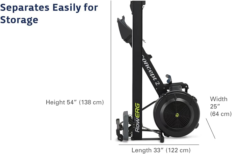 Concept2 RowErg Indoor Rowing Machine - PM5 Monitor, Device Holder, Adjustable Air Resistance, Easy Storage Concept2 RowErg Indoor Rowing Machine - PM5 Monitor, Device Holder, Adjustable Air Resistance, Easy Storage - Image 9