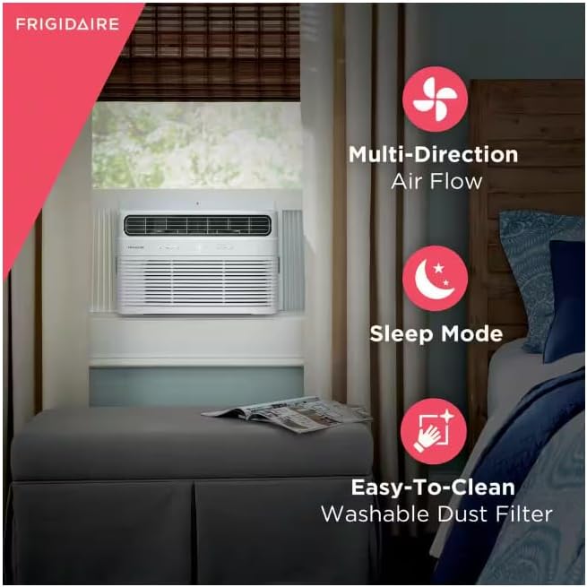 Frigidaire FHWC064TE1 Window Air Conditioner, 6000 BTU Frigidaire FHWC064TE1 Window Air Conditioner, 6000 BTU - Image 7