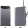 COMFEE' Portable Washing Machine 0.9 cu.ft Compact Washer with LED Display