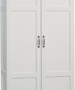 Sauder Select Storage Cabinet/ Pantry cabinets, White finish