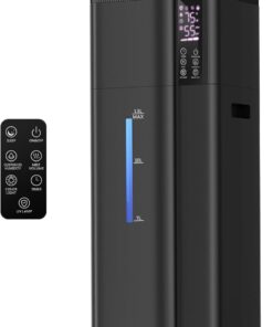 13L/3.43Gal Humidifier Large Room, 800ft² Coverage, 100H Runtime, Auto Humidity Control, Top Fill, Humidifiers for Bedroom, 35dB Quiet, Sleep Mode, Aroma Diffuser, 24H Timer, Auto Shut-off Protection