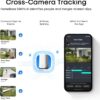 eufy Security SoloCam E42, 4-Cam Kit, 4K Solar Security Camera | AI Facial Recognition & Motion Tracking, Strobe Light, Pan & Tilt, Solar Powered, Built-in Local Storage (Up to 16TB)