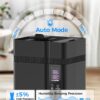 13L/3.43Gal Humidifier Large Room, 800ft² Coverage, 100H Runtime, Auto Humidity Control, Top Fill, Humidifiers for Bedroom, 35dB Quiet, Sleep Mode, Aroma Diffuser, 24H Timer, Auto Shut-off Protection