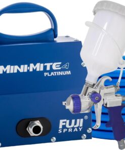 Fuji Spray 2804-T75G Mini-Mite 4 Platinum - T75G Gravity HVLP Spray System | Gravity-feed applicator
