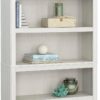 Sauder 5 Tier Book Shelf Wooden Bookcase Multipurpose Bookshelf for Home Office, Living Room, in Glacier Oak