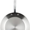 Farberware Millennium Stainless Steel Pots and Pans Set, 10-Piece, Silver | Stainless steel pot set, induction cookware set, dishwasher safe, everyday pots and pans set