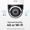 eufy Security 4G LTE Cam S330, 4K Cellular Solar Security Cameras Wireless Outdoor, Pan and Tilt, 4G and Wi-Fi Duo-Mode, AI Tracking, with SIM Card and 32GB SD Card, No WiFi, No Problem
