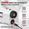 REVASRI Range Finder for Golf, Slope, Pin Lock Vibration 1000Y Rangefinder | 6.5X Magnification, External Slope Switch for Golf Tournament Legal, Rechargeable Golf Rangefinder