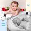 HelloBaby HB6550-2 5" Dual Camera Baby Monitor No WiFi, Pan Tilt Zoom HelloBaby HB6550-2 5" Dual Camera Baby Monitor No WiFi, Pan Tilt Zoom