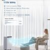 Garvee 8000 BTUs Portable Air Conditioners,350 Sq.Ft. Ceer 6.2,DOE 5K BTUs