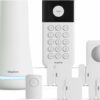 SimpliSafe 8 Piece Wireless Home Security System - Optional 24/7 Professional Monitoring - No Contract - Compatible with Alexa and Google Assistant , White