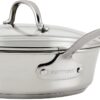 Farberware Millennium Stainless Steel Pots and Pans Set, 10-Piece, Silver | Stainless steel pot set, induction cookware set, dishwasher safe, everyday pots and pans set