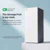COWAY Air Purifiers for Large Room Whole Home Up to 4,253ft², 2 Sets of XL Washable Pre-Filters and HEPA Filters for Dual Purification, AQI, Turbo Mode, Timer, Wheels, 5yr Warranty, ProX(W)