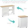 Best Choice Products Folding Sewing Table Multipurpose Craft Station & Side Desk with Compact Design, Wheels, Shelves, Storage Trays, Pegs, Magnetic Doors, Metal Doorknobs - Natural/White Best Choice Products Folding Sewing Table Multipurpose Craft Station & Side Desk with Compact Design, Wheels, Shelves, Storage Trays, Pegs, Magnetic Doors, Metal Doorknobs - Natural/White
