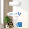 Cooper & Hunter 24,000 BTU 230V Wall Mount Mini Split AC, 18.7 SEER2 | Smart Control Included, 16FT Installation Kit, Inverter, Pre-Charged, Heat Pump, 2 Ton, Cooling & Heating, Ductless