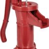 VEVOR Well Hand Pitcher Pump, 25 ft Maximum Lift, Antique Cast Iron Manual Hand Water Pump, NPT 1-1/4 in Connection, Easy Installation, Old Fashioned for Outdoor Garden, Pond, Backyard, Farm, Red VEVOR Well Hand Pitcher Pump, 25 ft Maximum Lift, Antique Cast Iron Manual Hand Water Pump, NPT 1-1/4 in Connection, Easy Installation, Old Fashioned for Outdoor Garden, Pond, Backyard, Farm, Red