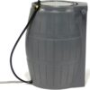 FCMP Outdoor Raincatcher 4000, Flat-Back Rain Water Barrel, 50-Gallon, Gray - Rainwater Collection Storage Container w/Side Spigots, Mesh Screen, Garden and Overflow Hose & Linking Kit FCMP Outdoor Raincatcher 4000, Flat-Back Rain Water Barrel, 50-Gallon, Gray - Rainwater Collection Storage Container w/Side Spigots, Mesh Screen, Garden and Overflow Hose & Linking Kit